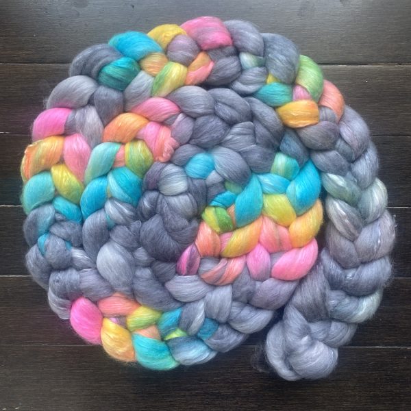 Handspun Yarn - Rainbows in the Mist - Image 5