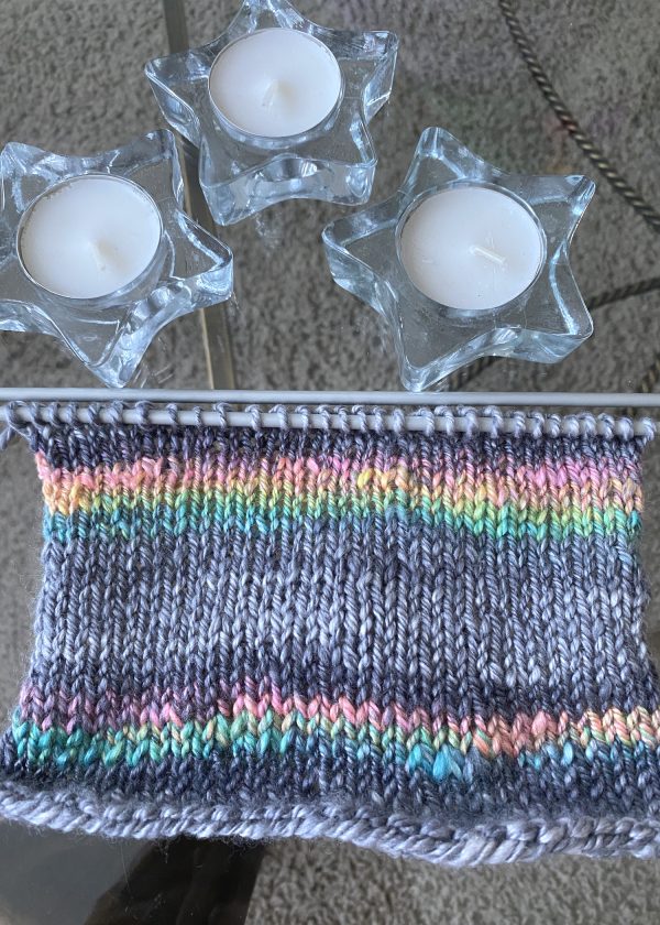 Handspun Yarn - Rainbows in the Mist - Image 3