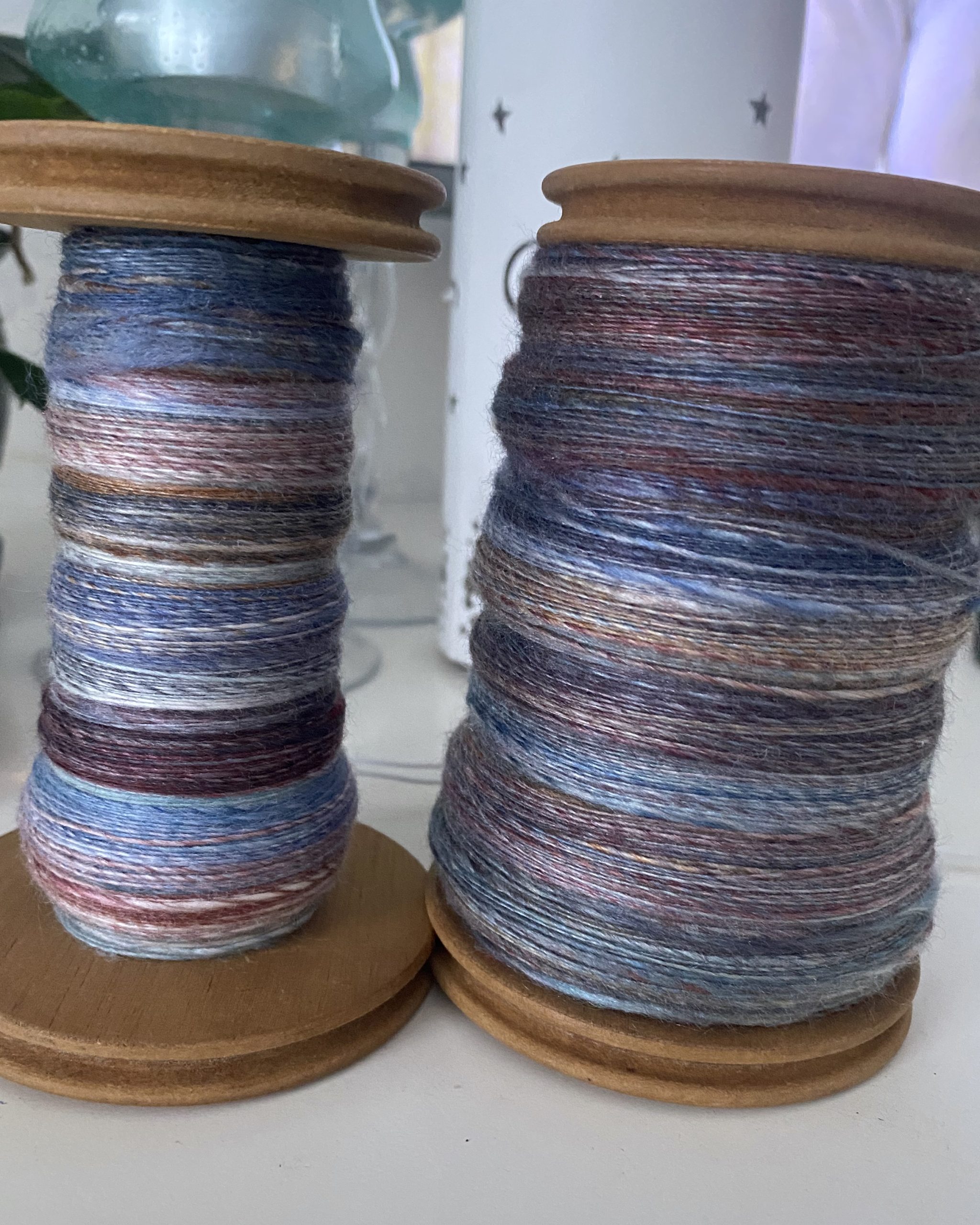 Handwoven Merino Wool Scarf - Subtle Plaid - Image 6