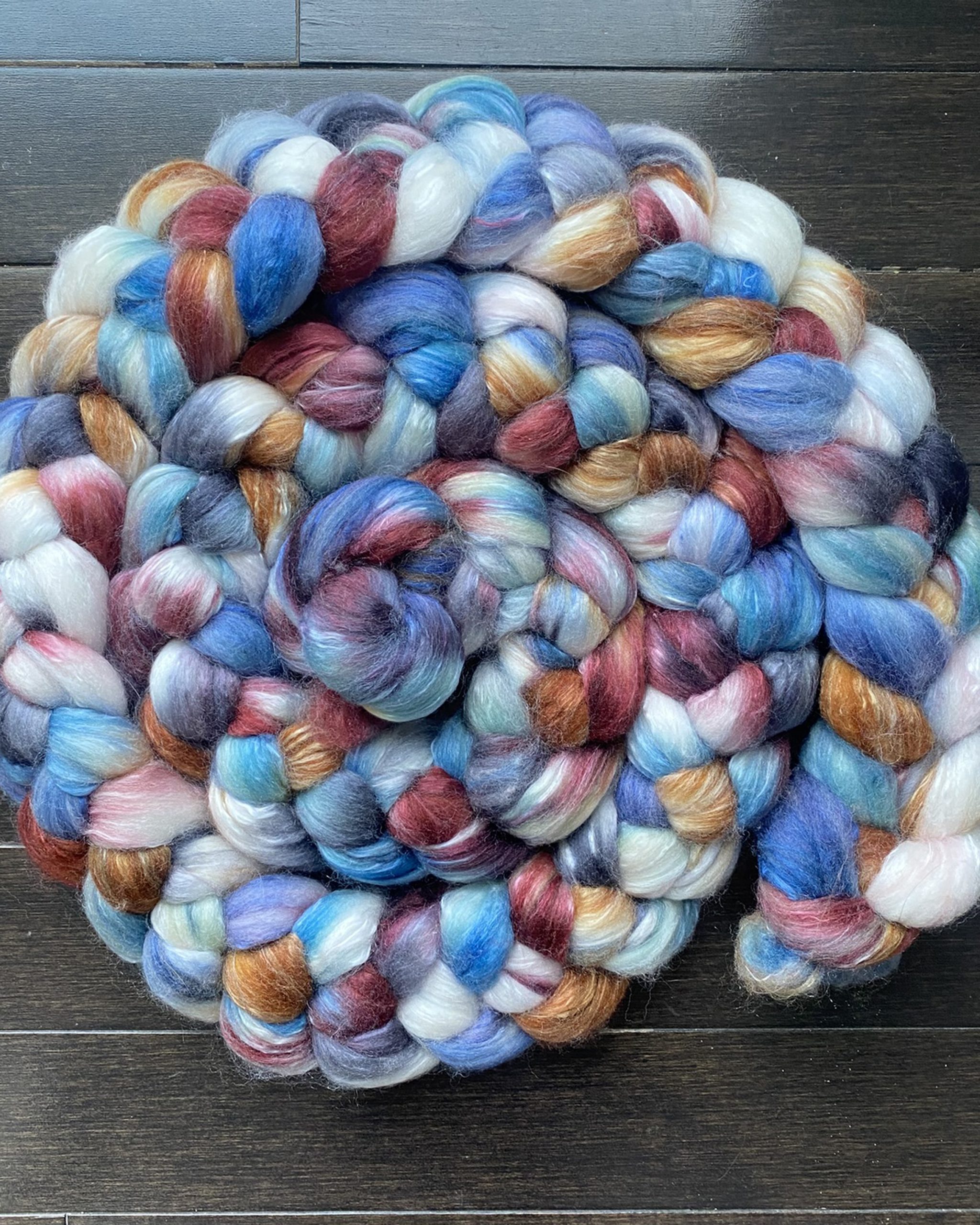 Handwoven Merino Wool Scarf - Subtle Plaid - Image 7