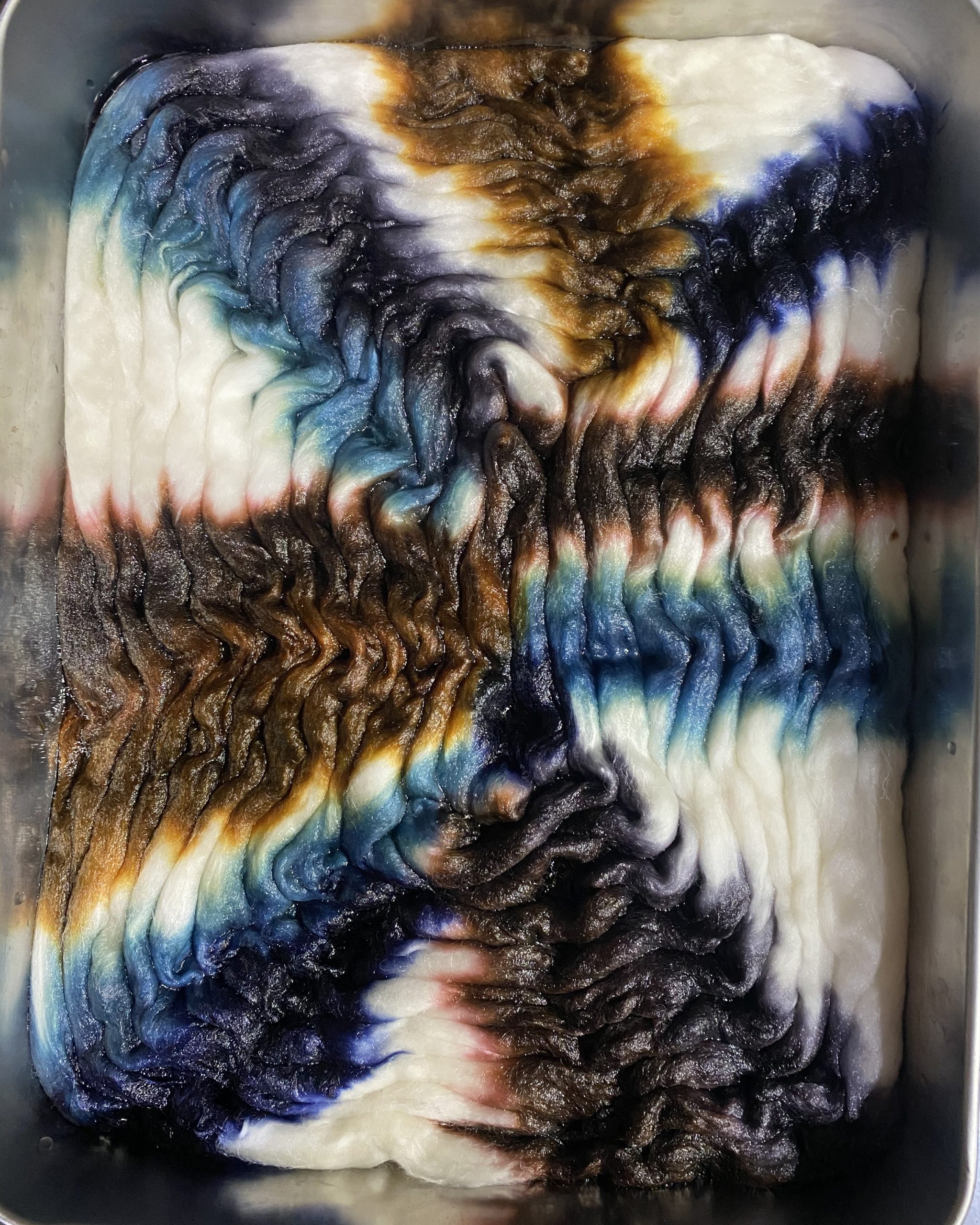 Handwoven Merino Wool Scarf - Subtle Plaid - Image 8