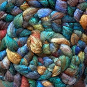 Hand-Dyed Roving - Manly