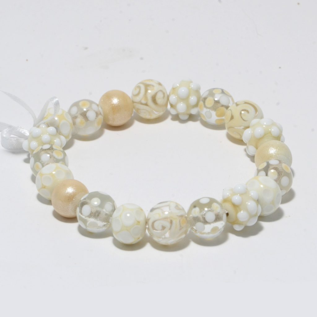 Bead Set: Ivory Snow