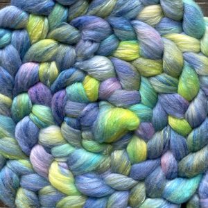 Hand-Dyed Roving - Borealis